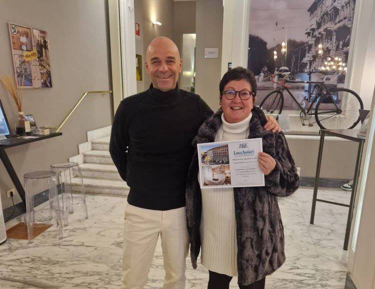 Lucia Macchiarini vince il premio Happyin e soggiorna all’Hotel Esplanade di Viareggio